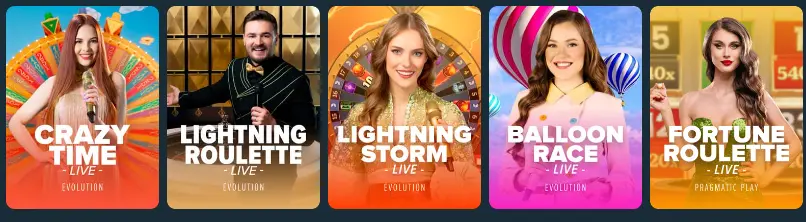 Jogos no Casino STAKE
